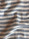 Hydrofiel doek 30x30 | Blauw-wit gestreept