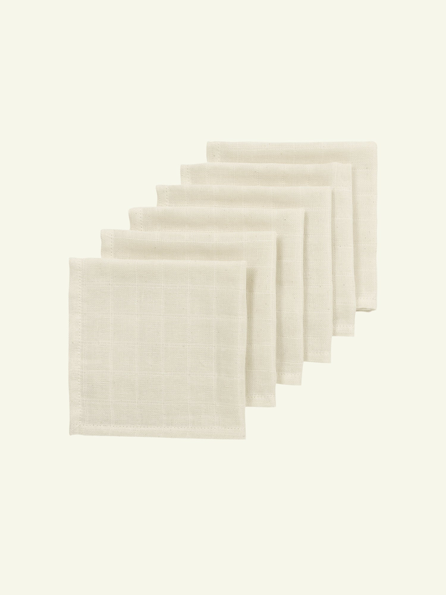 Hydrofiel doek 30x30 | Naturel