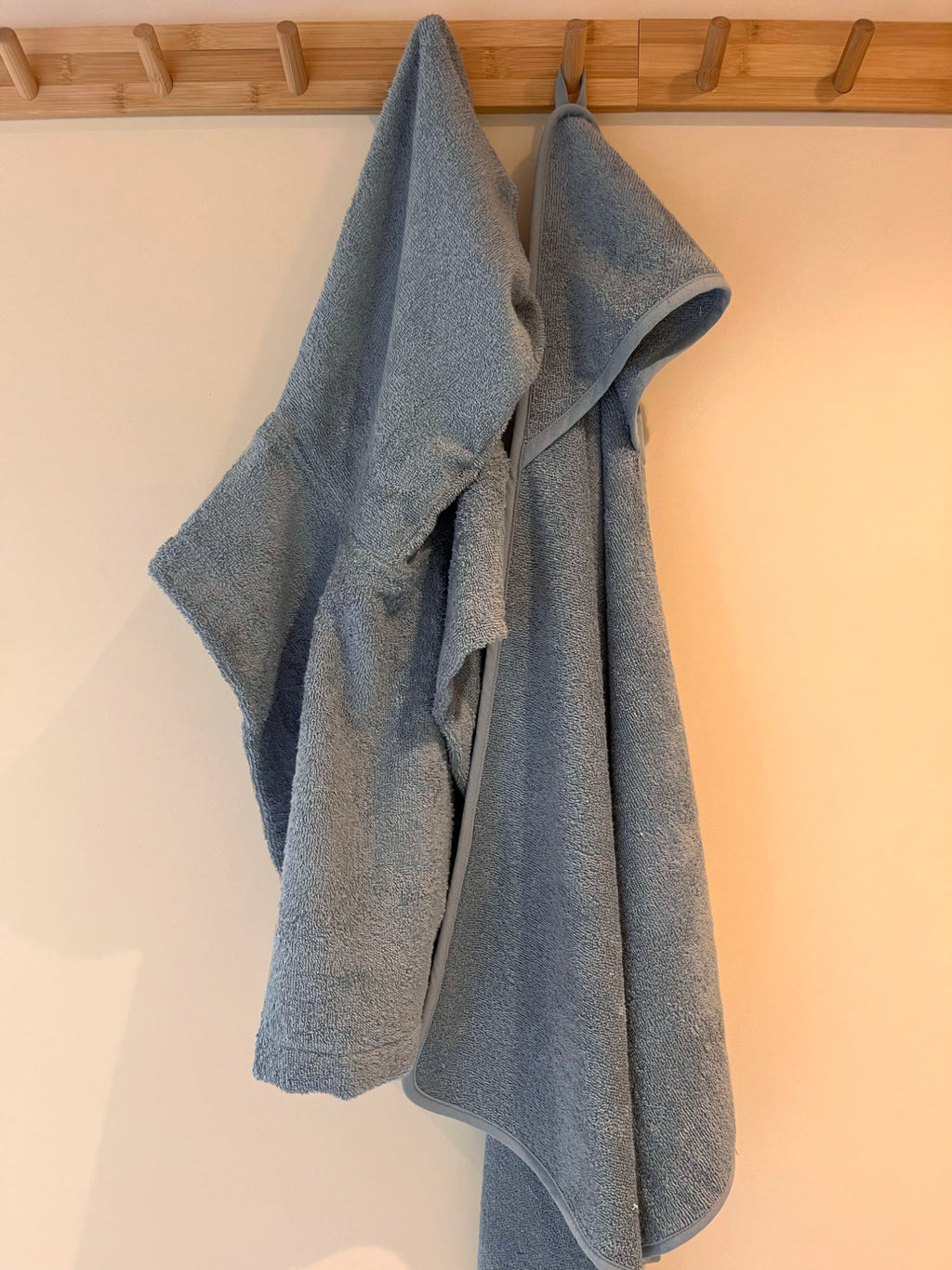 Badponcho | Denim Blauw