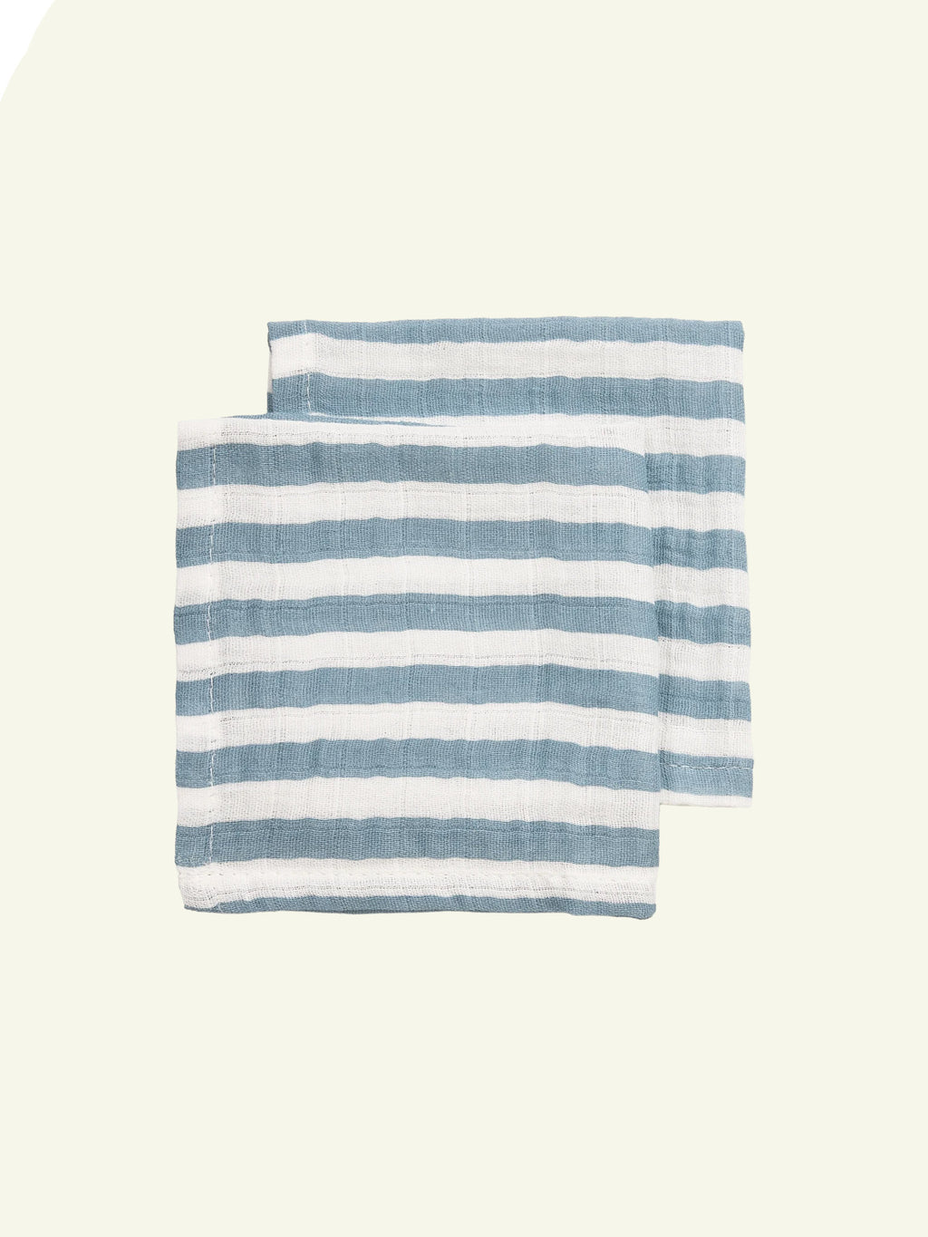 Hydrofiel doek 30x30 | Blauw-wit gestreept