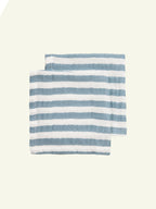 Hydrofiel doek 30x30 | Blauw-wit gestreept